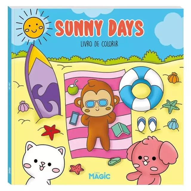LIVRO DE COLORIR MAGIC KIDS VARIADOS
