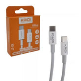 CABO DE DADOS TURBO PD 60W TIPO-C P/ TIPO-C - KAIDI - KD-27