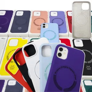CAPINHA MAGSAFE COLORS AVELUDADA