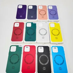 CAPINHA MAGSAFE COLORS AVELUDADA
