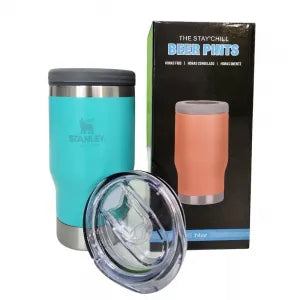 COPO TÉRMICO INOX 420ML COM PORTA GARRAFA LATINHA E ABRIDOR