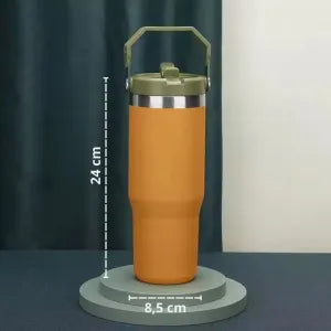 GARRAFA TÉRMICA INOX FLIP TUMBLR 900ML - GDR0885
