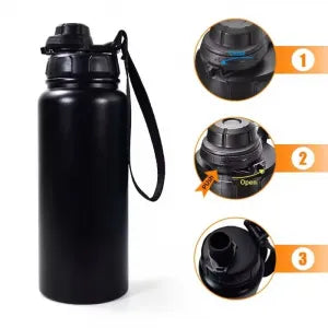 GARRAFA TÉRMICA INOX SPORT FOSCA 750ML - GDR1032