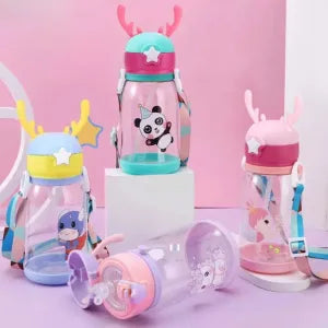 SQUEEZE INFANTIL COM ORELHAS 600ML