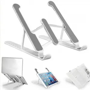 SUPORTE PARA NOTEBOOK E TABLET DOBRÁVEL P1 PORTÁTIL - EXBOM - 3245