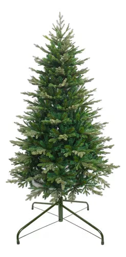 Arvore de Natal Nevada Cheia 150 cm 400 Galhos Natalina Árvore Pinheiro Grande Luxo Neve da Moda Tradicional Bekcommerce 1 Metro e Meio