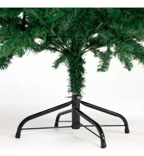 Árvore De Natal Pinheiro Grande Luxo Cheia Premium 1.80m 800 Galhos Verde Tradicional