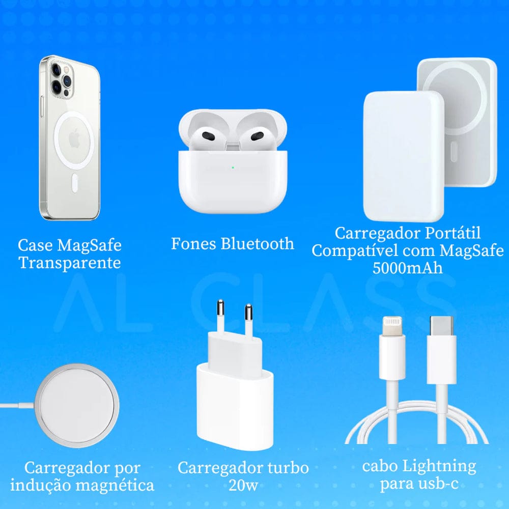 Kit Acessórios iPhone Class