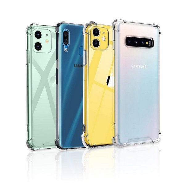 LANÇAMENTO Kit com 100 Capinhas Antishock Transparente Mais Vendidas