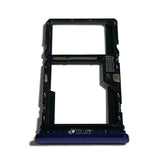 BANDEJA GAVETA DE CHIP MOTOROLA MOTO G9 PLAY XT2083 / MOTO E7 PLUS XT2081 AZUL ESCURO ORIGINAL NACIONAL