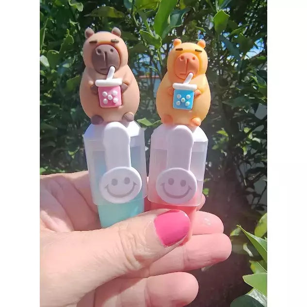 KIT 6 CANETINHAS MARCA TEXTO CAPIVARAS SX-396