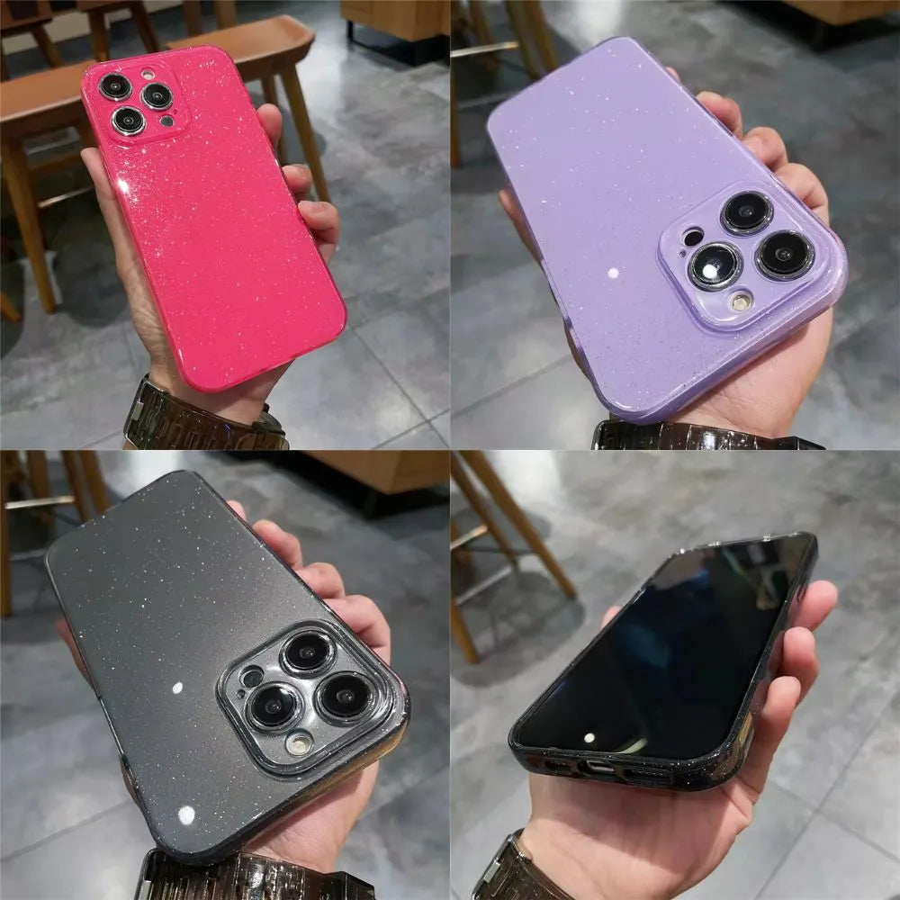 Capinha TPU Silicone Glítter
