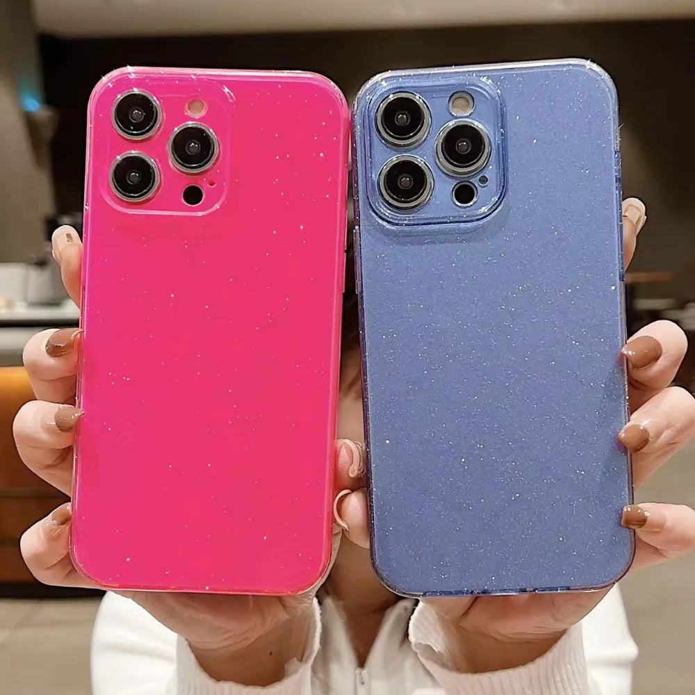 Capinha TPU Silicone Glítter