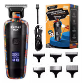 BARBEADOR ELÉTRICO PROFISSIONAL HAIR CLIPPER KM-MAX5090