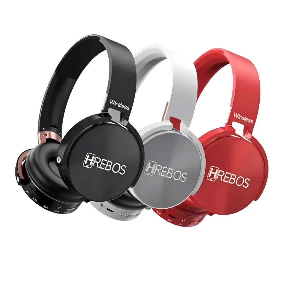 FONE DE OUVIDO HEADPHONE BLUETOOTH - HREBOS - HS-95
