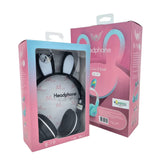 HEADPHONE BLUETOOTH C/ ORELHA DE COELHO E LUZES RGB - ALTOMEX - B-19-E