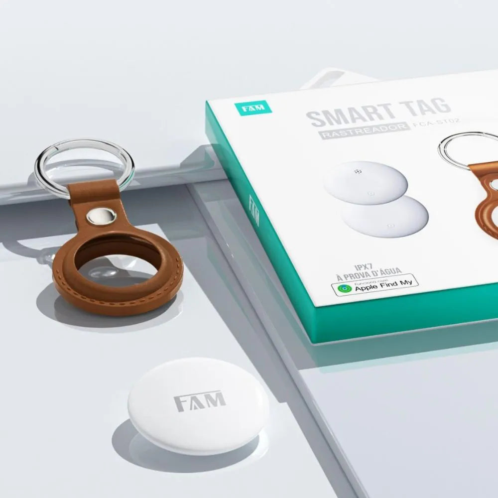 Kit c/ 2 Rastreadores Smart Tag - FAM - FCA-ST02