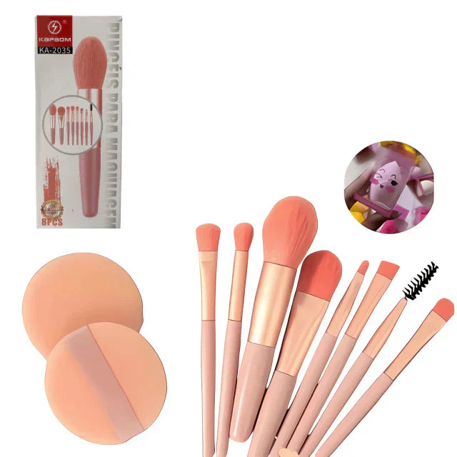 KIT 8 PINCEIS DE MAQUIAGEM KA-2035