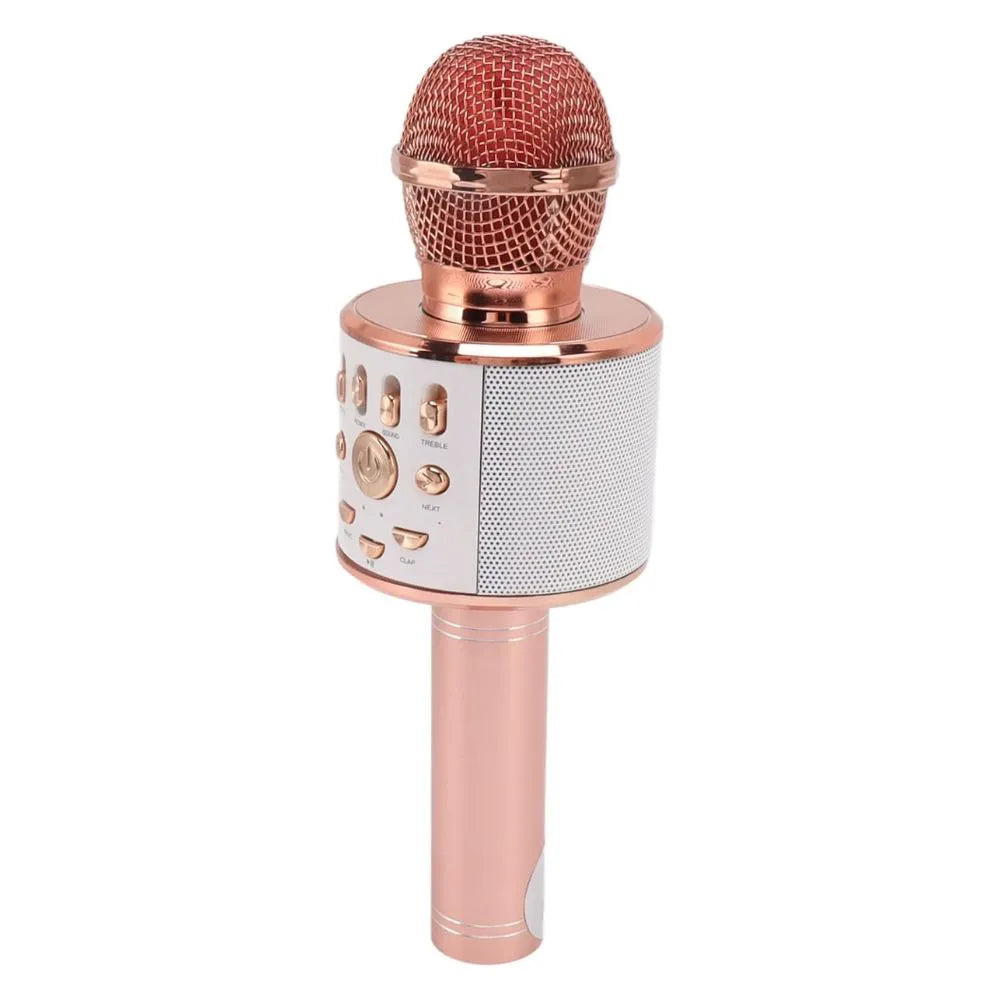 Microfone S/ Fio Bluetooth Karaokê - Kapbom - KA-1003