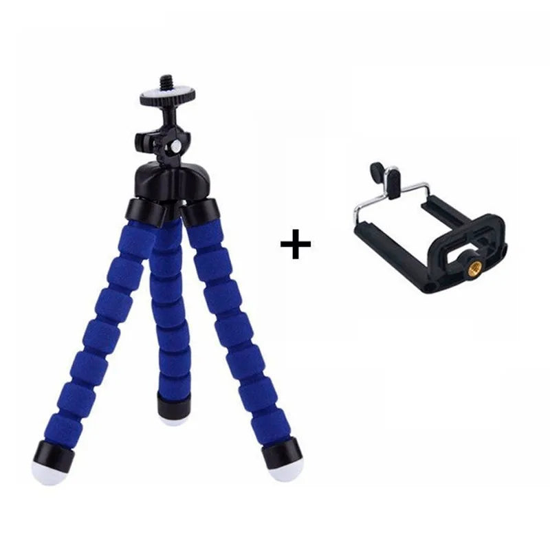 MINI TRIPÉ FLEXÍVEL PARA CELULAR - CORES SORTIDAS