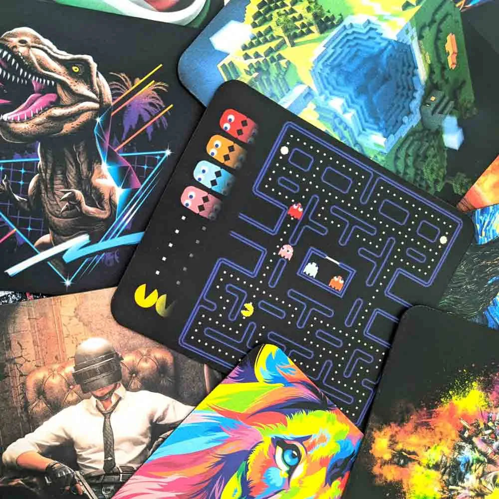 MOUSE PAD - 180X220X2MM - ESTAMPAS SORTIDAS - EXBOM - MP-2218