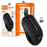 MOUSE SEM FIO BUSINESS WIRELESS 2.4G - HREBOS - HS-762