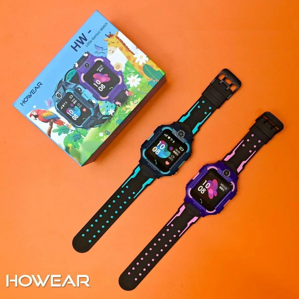 Relógio SmartWatch Infantil Com Rastreador GPS Chip e Câmera