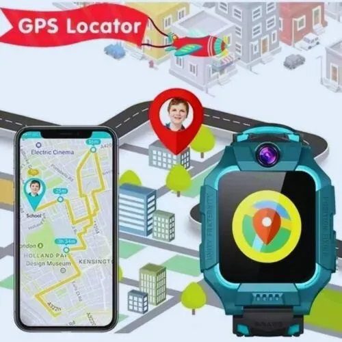 Relógio SmartWatch Infantil Com Rastreador GPS Chip e Câmera