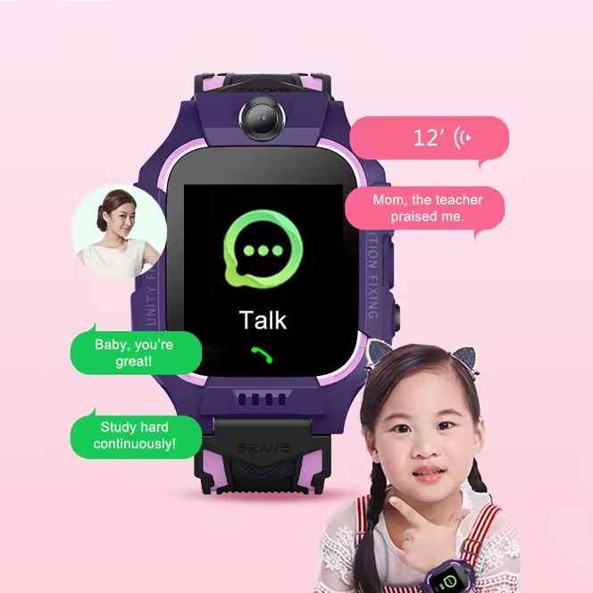 Relógio SmartWatch Infantil Com Rastreador GPS Chip e Câmera