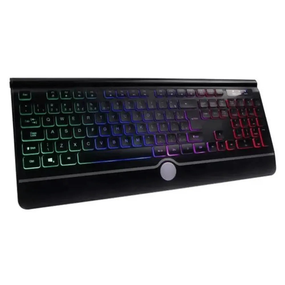 TECLADO GAMER LED RGB C/ FIO - HAIZ - HZ-580