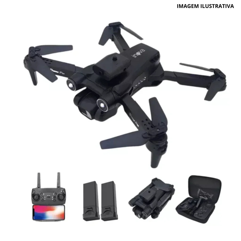 DRONE CÂMERA DUPLA HD WRJ-12618