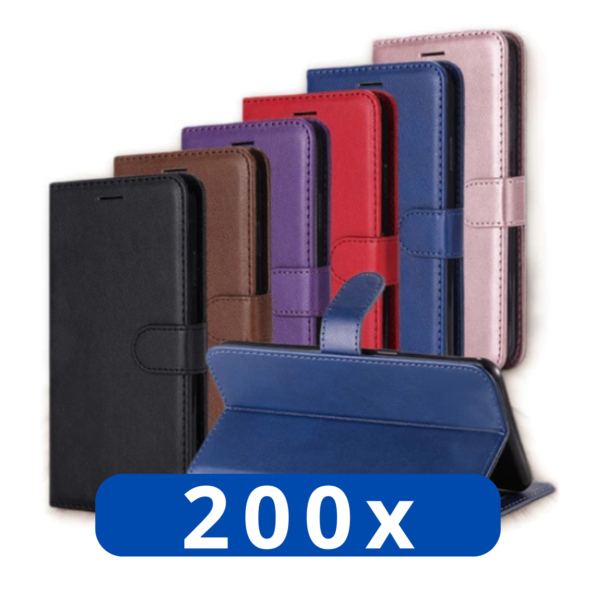 🚀 KIT Capinha Carteira 200 Unidades — Escolha Todas as Marcas