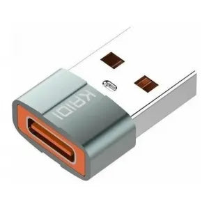 ADAPTADOR OTG USB PARA TIPO-C - KAIDI - KD-339