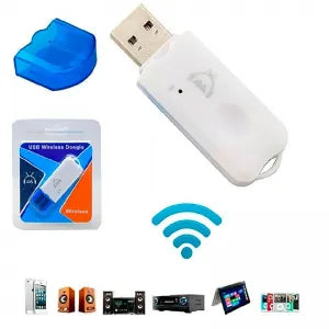 ADAPTADOR RECEPTOR BLUETOOTH USB DE MÚSICA WIRELESS DONGLE - AL-A230