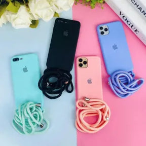 CAPINHA DE SILICONE C/ VELUDO CORDÃO
