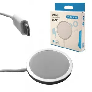 CARREGADOR MAGNÉTICO MAGSAFE 15W - IT-BLUE - LE-850