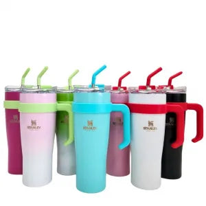COPO TÉRMICO INOX QUENCHER 1,2L COM STICKERS 3D