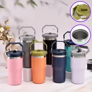 GARRAFA TÉRMICA INOX FLIP TUMBLR 900ML - GDR0885