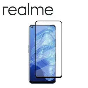 PELÍCULA DE VIDRO TEMPERADO 3D BORDA PRETA - REALME
