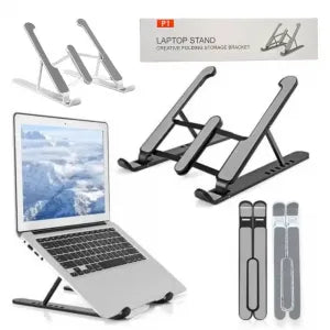 SUPORTE PARA NOTEBOOK E TABLET DOBRÁVEL P1 PORTÁTIL - EXBOM - 3245