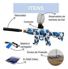 Kit 6 UND Lançador AK-47 & M4 (+ 30.000 bolinhas)