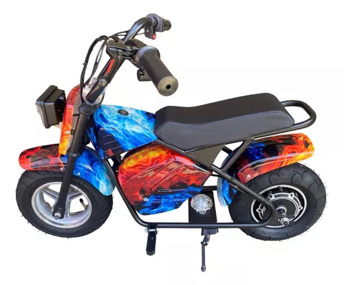 Mini Moto Elétrica Infantil 6,5 350w 50kg 20km/h Cor I Voltagem Do Carregador 110v/220v