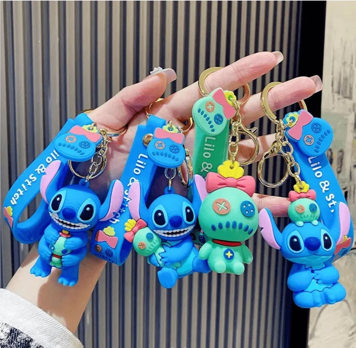 Chaveiro Stitch 3D