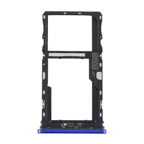 BANDEJA GAVETA DE CHIP MOTOROLA MOTO G9 PLAY XT2083 / MOTO E7 PLUS XT2081 AZUL ESCURO ORIGINAL NACIONAL