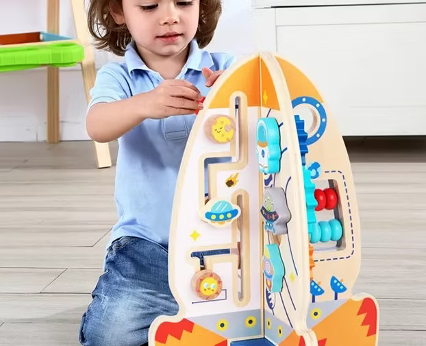 🚀 Foguete Sensorial — Aventuras Espaciais em Cada Movimento!
