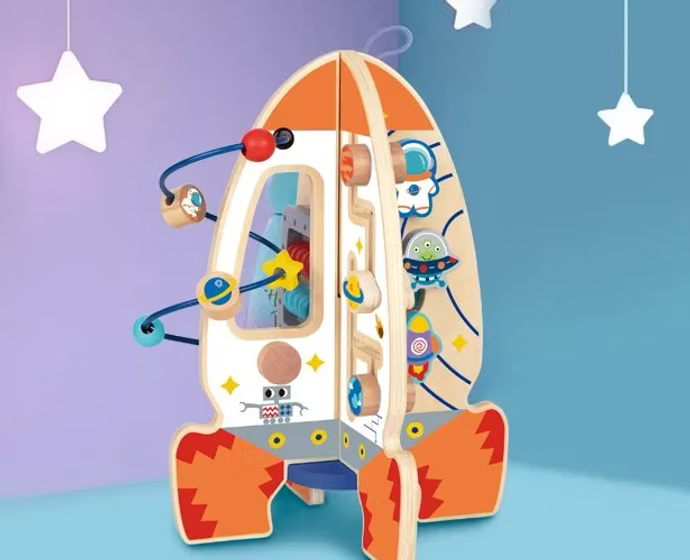 🚀 Foguete Sensorial — Aventuras Espaciais em Cada Movimento!