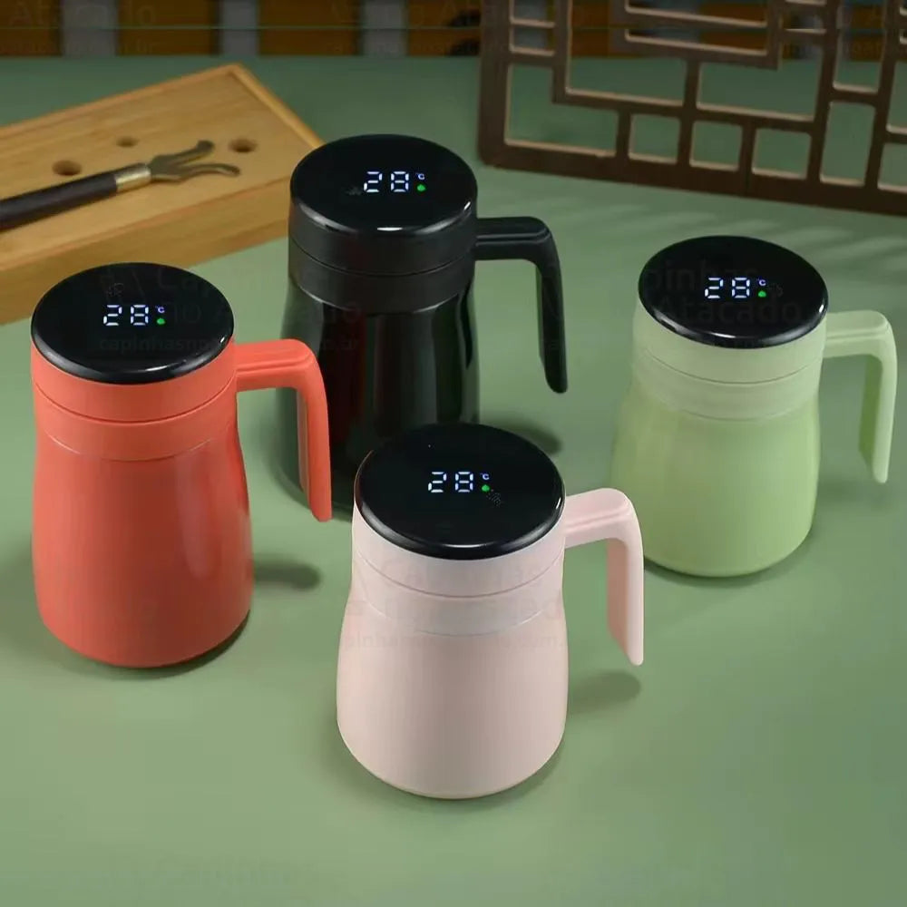 Caneca Térmica WarmLED c/ Display de Temperatura 530ml - BM-P1737