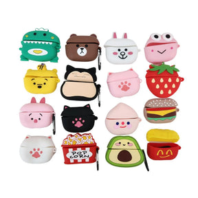 CAPA DE SILICONE 3D PARA AIRPODS PRO 3 GERAÇÃO