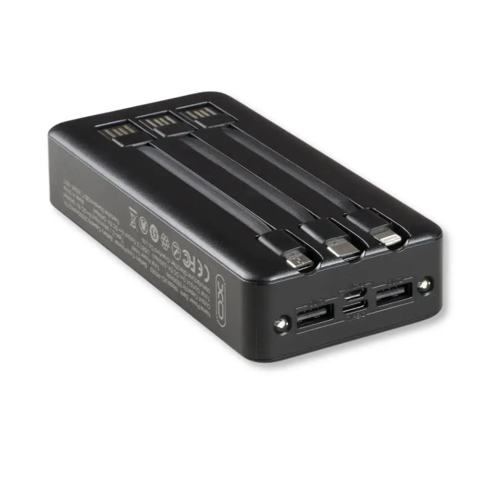 CARREGADOR PORTÁTIL POWERBANK 20000MAH 2A - XO-PR163