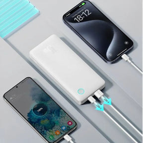 Carregador Portátil PowerBank Turbo 15W Airpow Lite 10.000mAh - Branco - Baseus